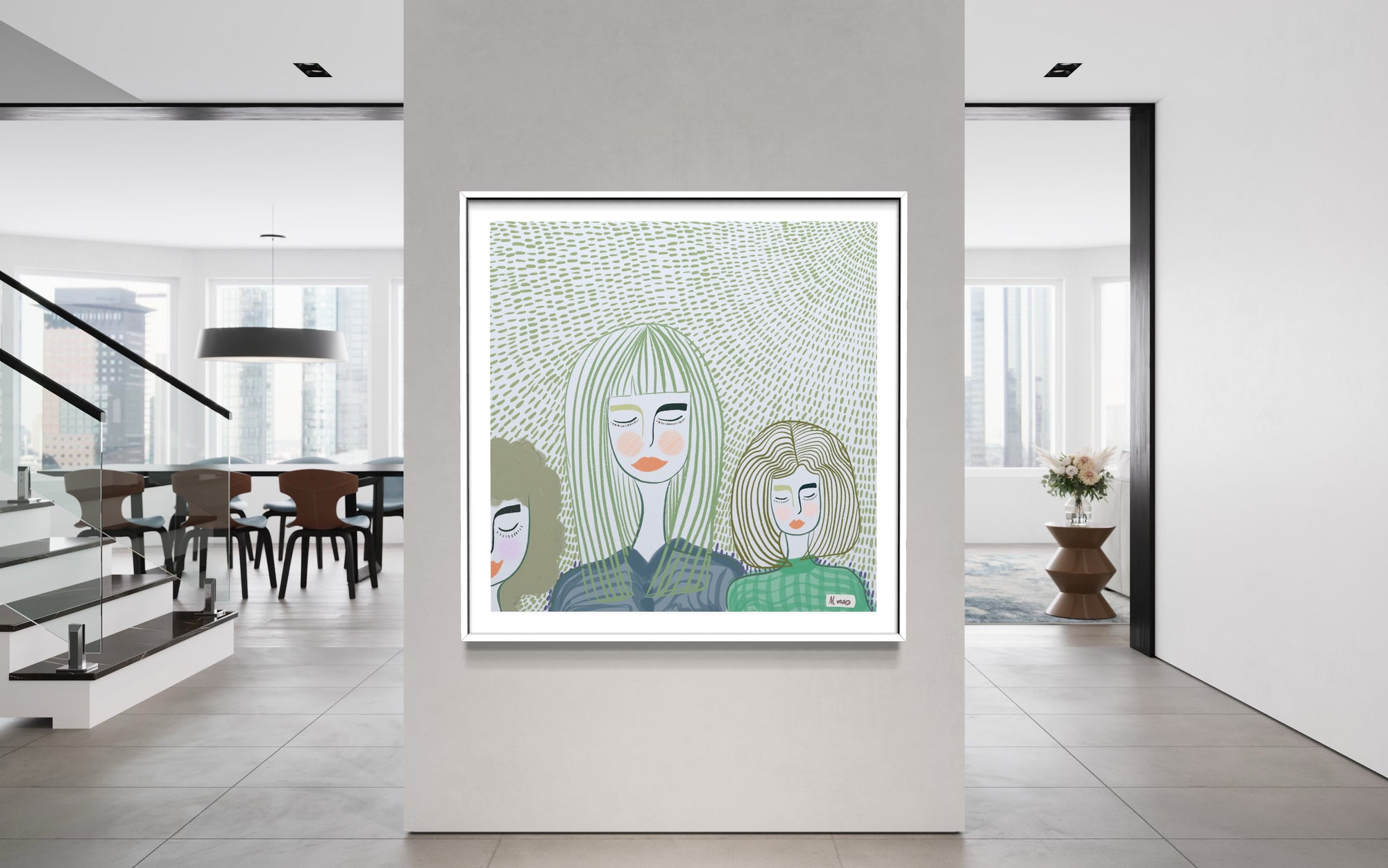3 Amigas - Green